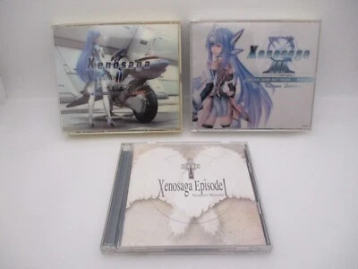 CD Xenosaga Episode I, II, III Original Soundtrack 3CDs Yasunori Mitsuda Japan - Image 1 of 4