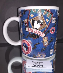 1998 Starbarks Ceramic Columbia Big Dogs Coffee Mug - Picture 1 of 6