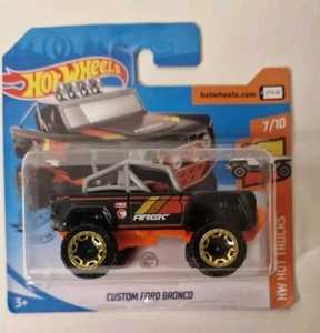 Hot Wheels Custom Ford Bronco HW Hot Trucks Treasure Hunt 186/250 7/10 - Picture 1 of 2