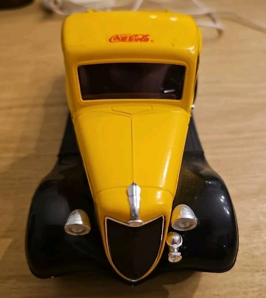 Solido Coca Cola 1936 Ford Delivery Truck Yellow Diecast Car Coke - Image 1 of 4