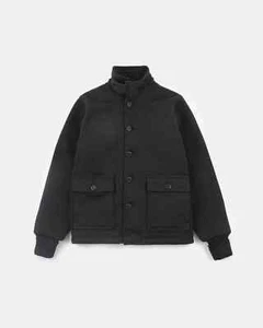 Dehen 1920 - Submariner Sweater Coat - Black - Small - New - Picture 1 of 9