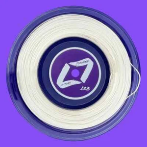 Mini carrete de cuerda de tenis Toroline O-Toro calibre 17 1,23 mm blanco - Imagen 1 de 1