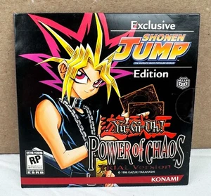 Yu-Gi-Oh! Power of Chaos Exclusive Shonen Jump Edition PC CD-Rom Konami New - Picture 1 of 4