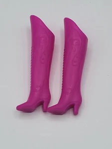1985 Astronaut Barbie Doll Boots Knee High Vintage Space Cowgirl Boots Shoes  - Picture 1 of 10