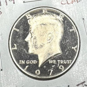 1979 San Francisco Mint Kennedy Half Dollar CLAD PROOF Type 1 Uncirculated CR502 - Picture 1 of 4