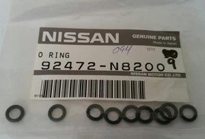 Lot of 9 OEM Nissan O-Rings 92472-N8200 *NEW* FREE SHIPPING - Picture 1 of 1