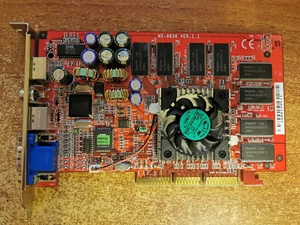 Vintage tested MSI G2Ti Pro-VT Geforce 2 Ti ViVo MS-8836 64MB DDR - Picture 1 of 9