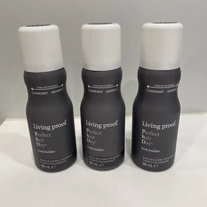 Lot Of 3 Living Proof Body Builder Volume Spray Travel Size 2.8 oz Full Hair NEW - Picture 1 of 4