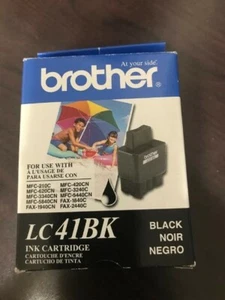 Brother Tintenpatrone Schwarz LC41BK - Bild 1 von 1