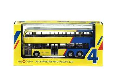 Model1 Hong Kong Citybus ADL Enviro500 MMC Facelift 12M Route 4 1:64 - Image 1 of 3