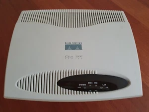 Cisco 1603 Ethernet / ISDN-bri / V.35 Cisco Modular Router incl. power-supply - Afbeelding 1 van 13
