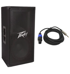 Peavey Pv112 Pro DJ Single 12" 800W Passive Speaker & Speakon To 1/4" Cable New - Picture 1 of 1