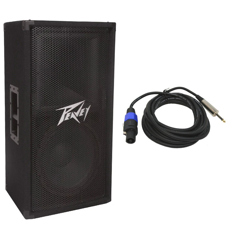 Peavey Pv112 Pro DJ Single 12" 800W Passive Speaker & Speakon To 1/4" Cable New - Image 1 of 1