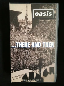 OASIS ~ ...THERE AND THEN ~ RARE PAL VHS VIDEO - Picture 1 of 2