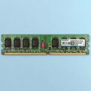 2GB Kingmax DDR2 PC2-6400 800Mhz CAS6 2GB Memory RAM KLDE88F-B8KU5 - Picture 1 of 4