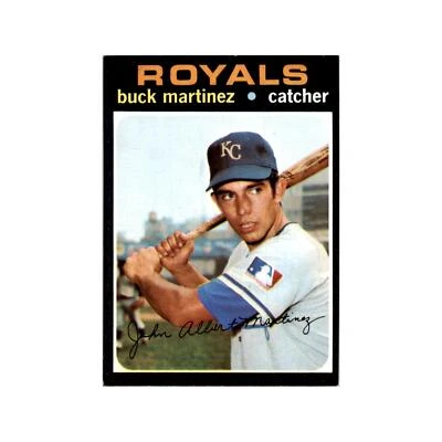 1971 Topps Buck Martinez Baseball Cards #163 - Image 1 of 3