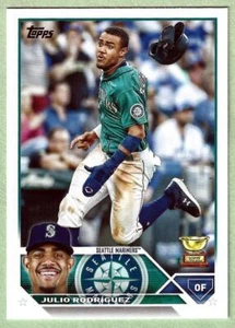 JULIO RODRIGUEZ Mariners ~ 2023 Topps ~ KOSTENLOSER VERSAND - Bild 1 von 1