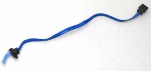 Lotto Lavoro 20x Cavi SATA Dell 0MK524 25cm Blu Angolati Retti - Foto 1 di 1