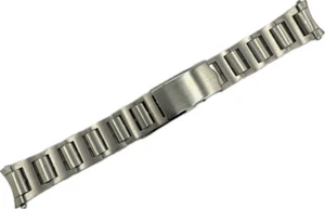 Orologio da polso Vintage 17,5 mm JB Champion Uomo Bracciale Acciaio Spazzolato H Link USA - Foto 1 di 4