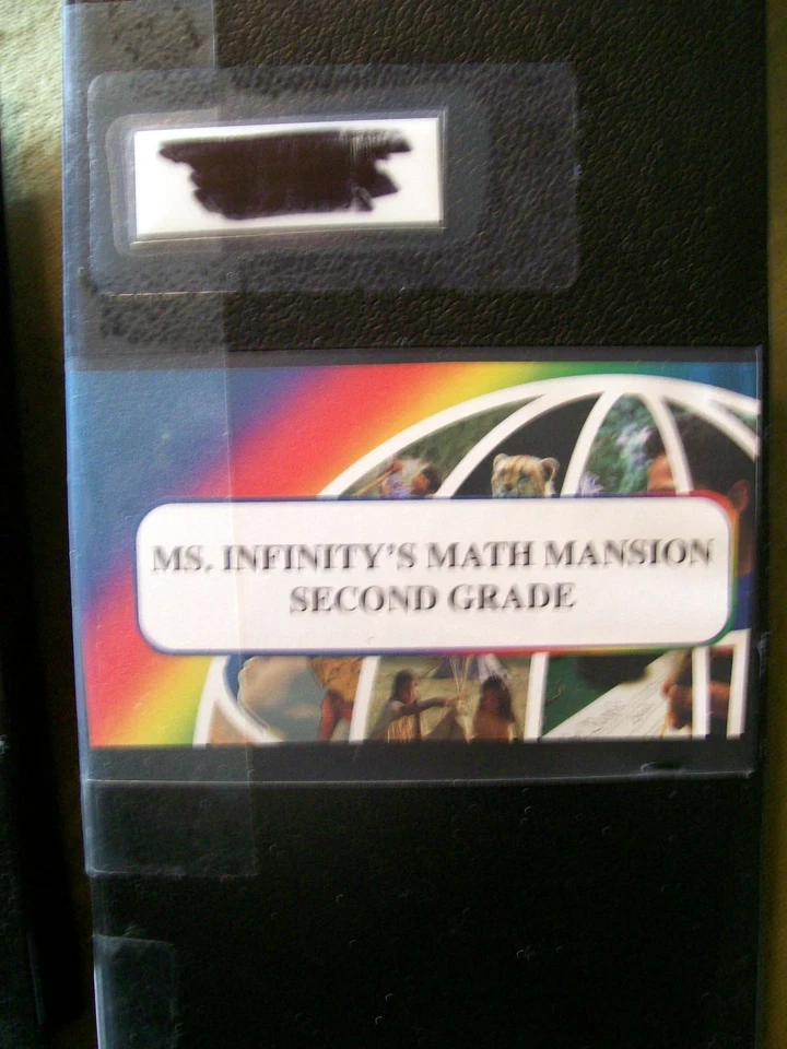 Ms. Infinity's Math Mansion Second Grade (VHS, 1997) - Image 1 of 1