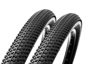 Pair of 26"x2.1 MTB Tire Wire Bead Knobby Bike Tire K1047 Small Block Eight - Picture 1 of 6