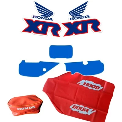 Kit de capa de assento decalques gráficos 3M Fender BAG para Honda XR600R xr 600 XR600 1991 - Imagem 1 de 4