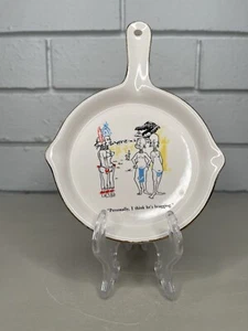 VTG Naughty Comic Personally, I Think He’s Bragging Wall Hanging Retro - Japan - Bild 1 von 6