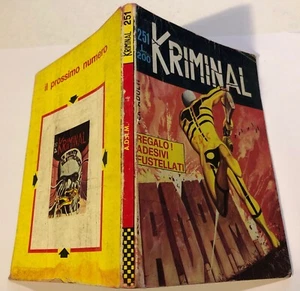 KRIMINAL Ediz Corno n. 251 di Magnus del 1970 originale NO adesivi - Picture 1 of 1