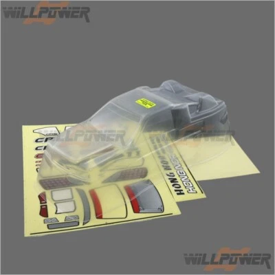 Clear Body Shell Cover #TM-53 (RC-WillPower) HongNor CRT.5 - Image 1 of 2