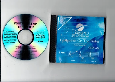 Bandas sonoras Daywind, huellas en el agua, Gold City, CD de acompañamiento de iglesia Foto 1 de 2