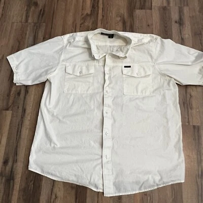 Camisa Oxford De Colección Y2K Rocawear Para Hombres 2x SS Street Wear Vestido Hip Hop Años 90 Grande Foto 1 de 4