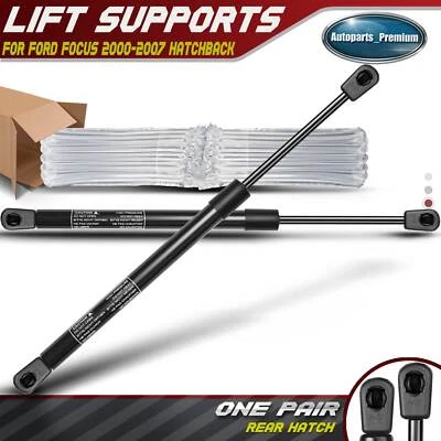 Amortiguadores puntales de elevación de escotilla trasera 2 piezas para Ford Focus 2000-2007 hatchback Foto 1 de 4