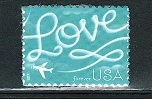 Mint US Airplane Skywriting Single Love Forever Stamps Scott# 5155 (MNH) - Picture 1 of 1