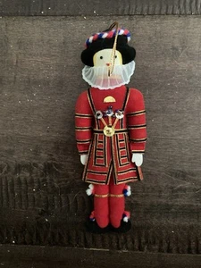 British Beefeater Soft Doll Ornament - Picture 1 of 1