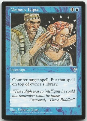 Memory Lapse Common Mirage NM/LP MTG - Image 1 of 2