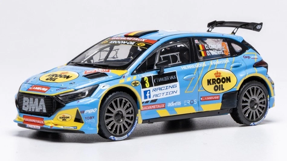 Modellino auto scala 1:43 Ixo HYUNDAI i20 N RALLY SPA 2024 CHERAIN-WITHERS mo... - Immagine 1 di 1