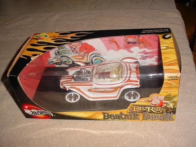 Hot Wheels Ed "Big Daddy" Roth's Beatnik Bandit Diecast , 1/18 , Ltd Edition NIB - Image 1 of 1