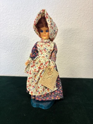 Vintage Carlson Dolls Frontier Lady Sleepy Eyes Tags 7.5" #8 18 Tags - Image 1 of 4