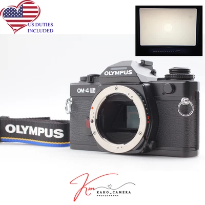 Cuerpo de cámara fotográfica Olympus OM-4 Ti negro 35 mm Meter Works [como nuevo] de JAPÓN Foto 1 de 4