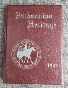 Jacksonian Heritage 1967 Yearbook Stonewall Jackson High School Virginia Vtg - Picture 1 of 7
