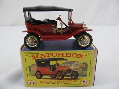 Vintage Lesney Matchbox Y-1 Models of Yesteryear 1911 Ford Model T w/ Box New! - Image 1 of 4