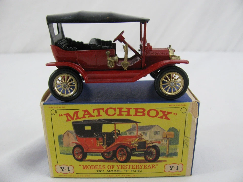 Vintage Lesney Matchbox Y-1 Models of Yesteryear 1911 Ford Model T w/ Box New! - Image 1 of 4