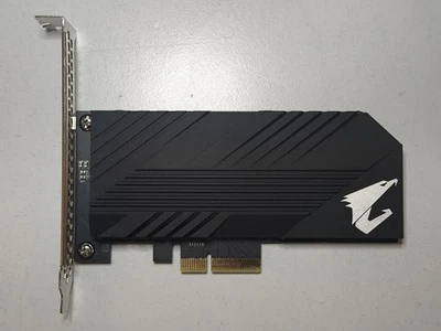 Gigabyte Aorus GC-PCIex4 M.2 Karte SSD NVME Controller PCIe x4 Erweiterung - Bild 1 von 4