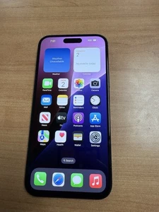 iPhone 15 Plus 128 Go débloqué - caméra avant ne fonctionne pas - utilisation internationale uniquement - Photo 1 sur 7