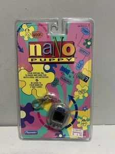 NIB NANO PUPPY WOOF SILVER VIRTUAL PET PLAYMATES - Picture 1 of 3