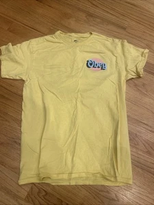 Yellow Obey Shirt Medium - Picture 1 of 2