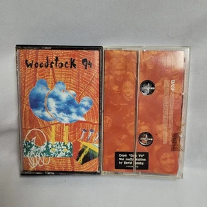 Woodstock 94 Double Cassette Tape 1994 Green Day Metallica NIN AM Records - Picture 1 of 4