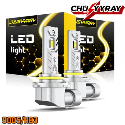 Para Toyota Supra 1994-1998 - 9005 HB3 LED Faros BRAGA ALTA Blanco Foto 1 de 4