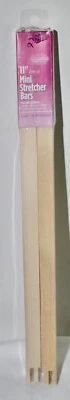 Frank A. Edmunds~Mini Stretcher Bars 11"  one pair 1/2 x 1/2" solid wood - Image 1 of 3