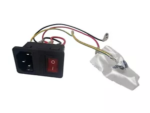 Drei-in-Einem Schalter, Wippe Steckdose Stecker für SereneLife Laufband SLTRD70 - Bild 1 von 4